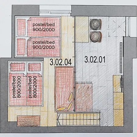 Apartamento Zvon 302 *