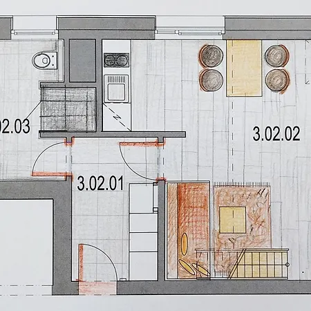 Apartment Zvon 302